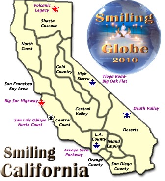 Visit California Map